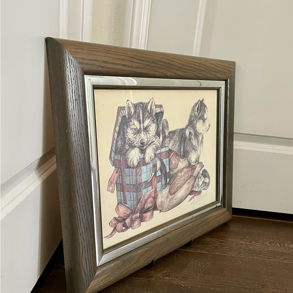 1983 Framed Doug Lindstrand Alaska Print Signed Limited Edition 17/22 Inch - Picture 8 of 12